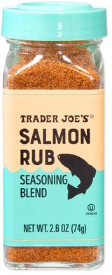 Trader Joes Salmon Rub Seasoning Blend 2.6 Oz