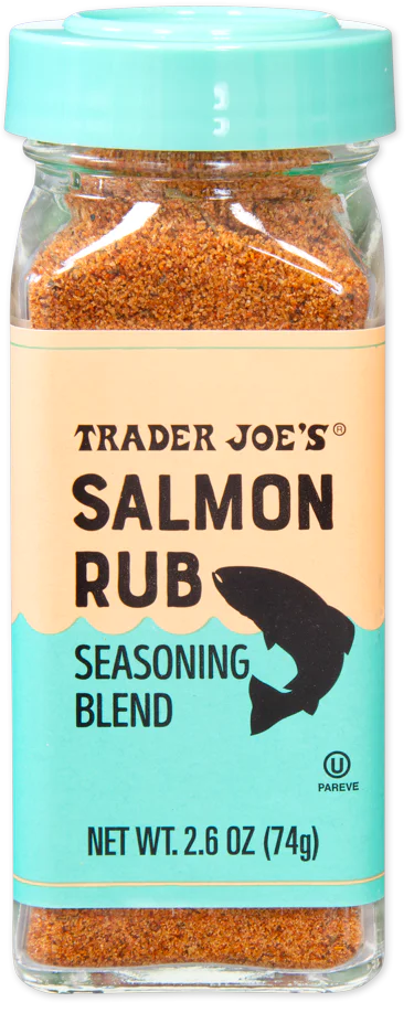 Trader Joes Salmon Rub Seasoning Blend 2.6 Oz