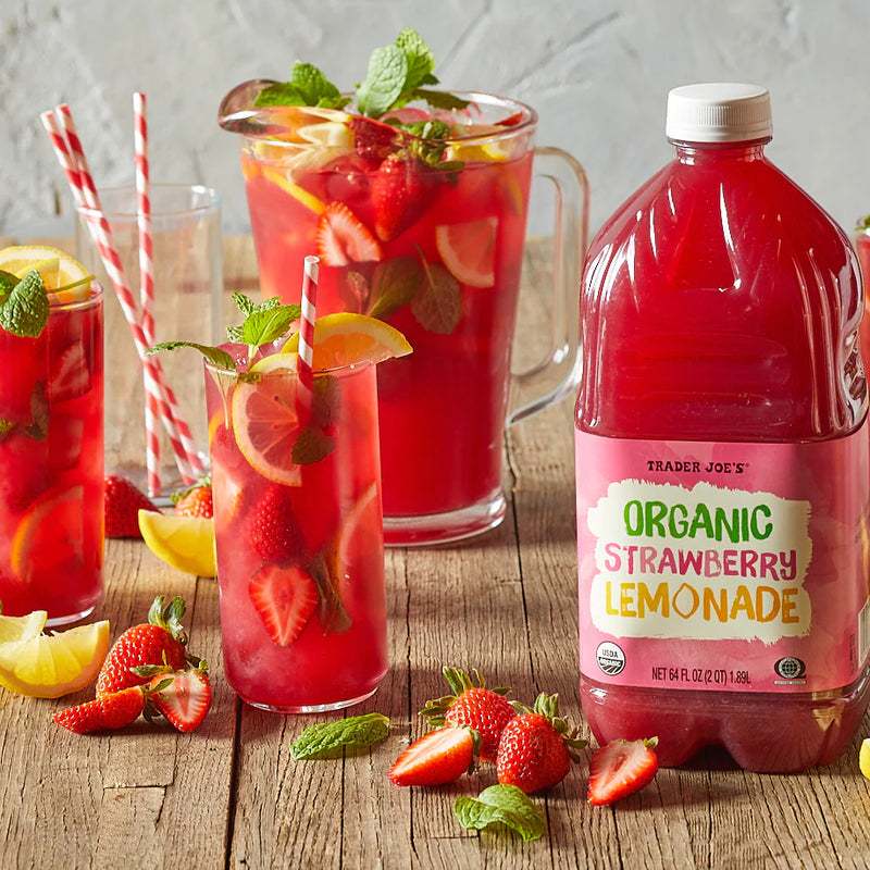 Organic Strawberry Lemonade 64 Fl Ozv