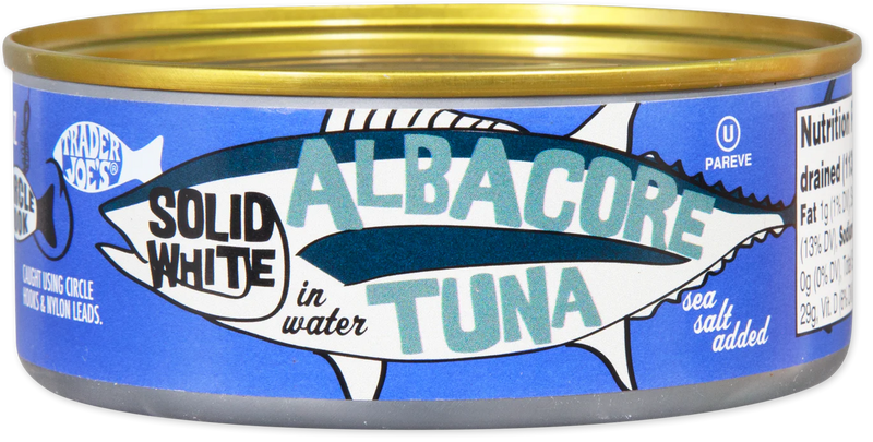Solid White Albacore Tuna in Water Sea Salt Added 5 Oz