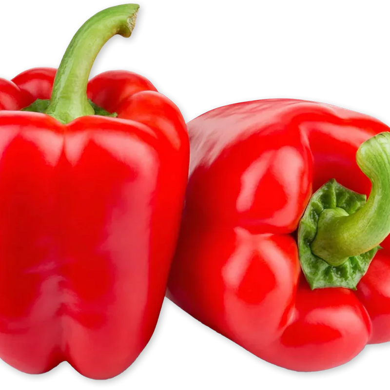 Trader Joes Organic Red Bell Peppers/12 Oz