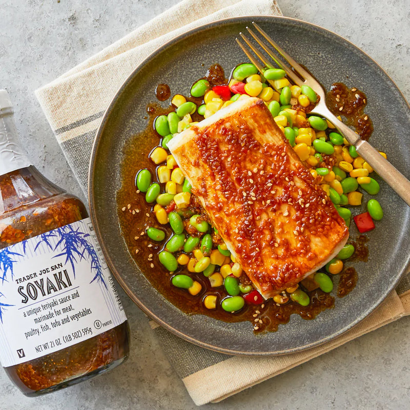 Trader Joes Soyaki Sauce With Garlic & Sesame/21 Oz