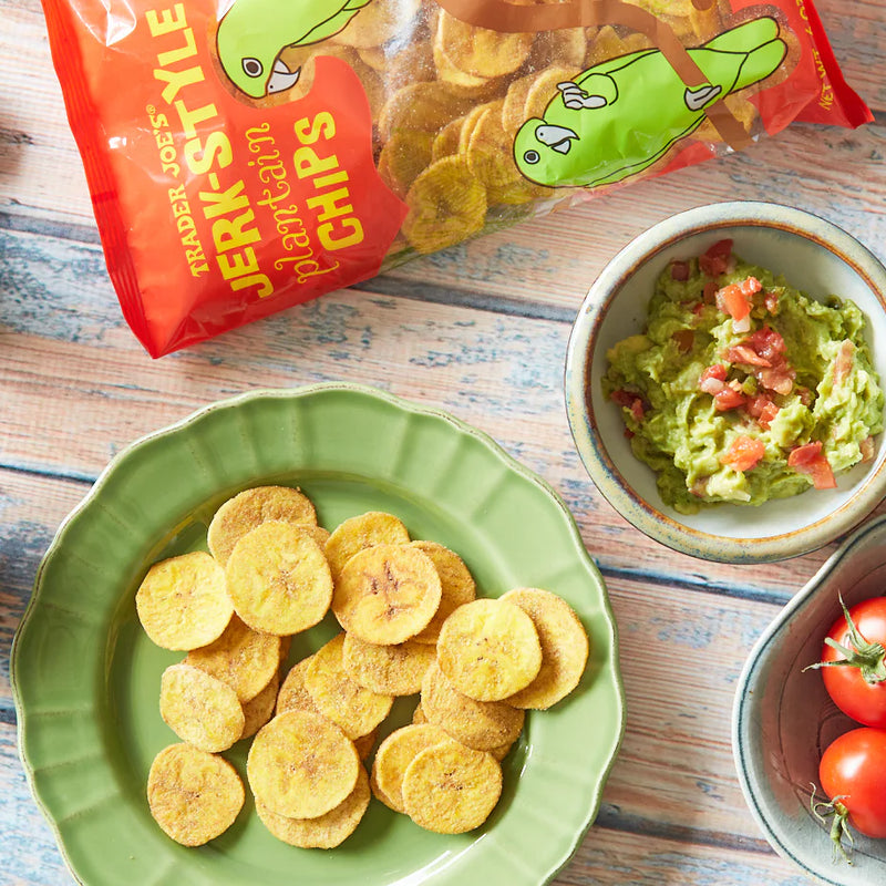 Trader Joe's Spicy & Crunchy Snack Jerk-Style Plantain Chips 6 oz