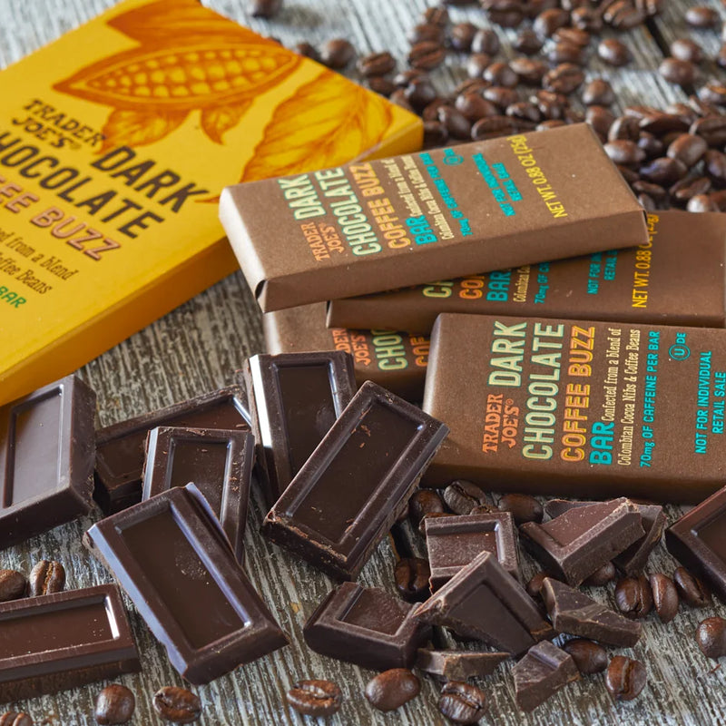 Dark Chocolate Coffee Buzz Bar 3.5 oz