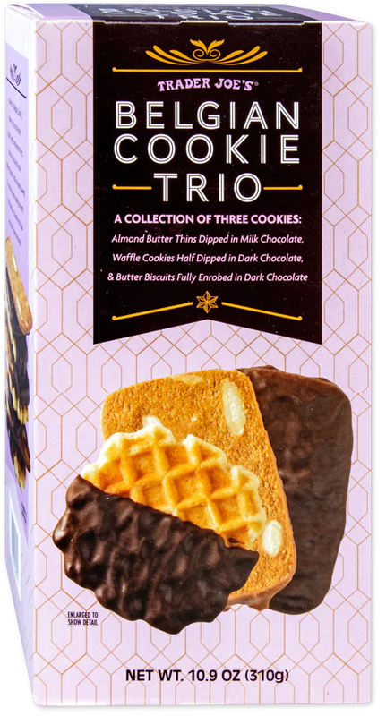 Trader Joes Belgian Cookie Trio/10.9 Oz