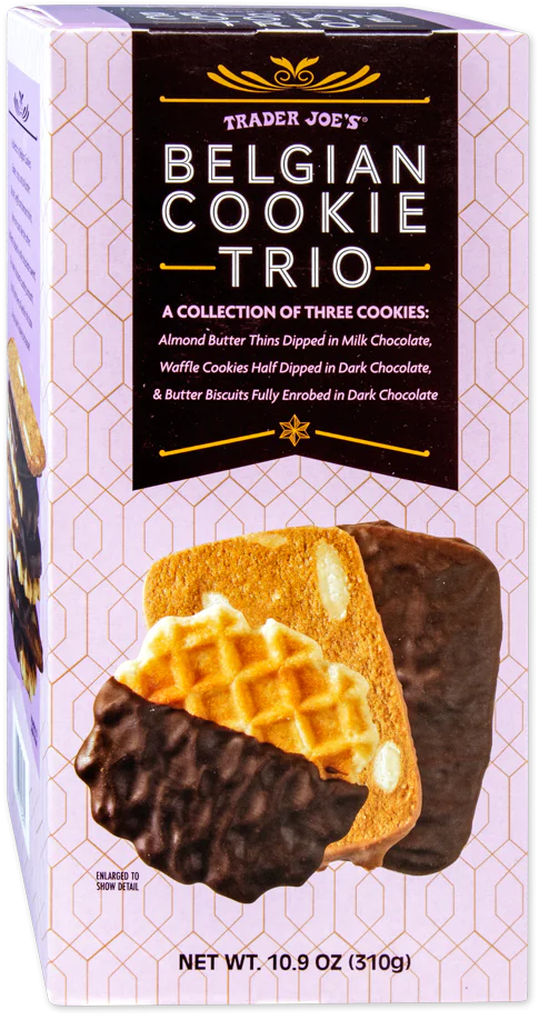 Trader Joes Belgian Cookie Trio/10.9 Oz