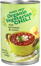 Trader Joes Organic Vegetarian Chili/14.67 Oz