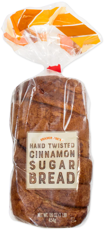 Hand Twisted Cinnamon Sugar Bread 16 Oz