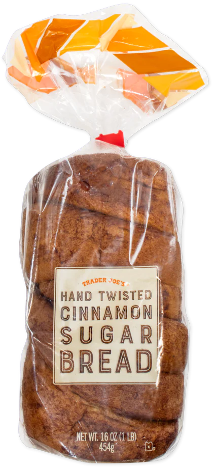 Hand Twisted Cinnamon Sugar Bread 16 Oz