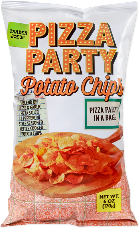 Pizza Party Potato Chips 6 oz