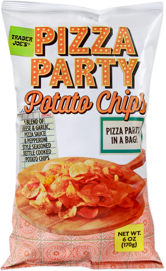 Pizza Party Potato Chips 6 oz