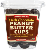 Trader Joe's Dark Chocolate Peanut Butter Cups (16 Oz)