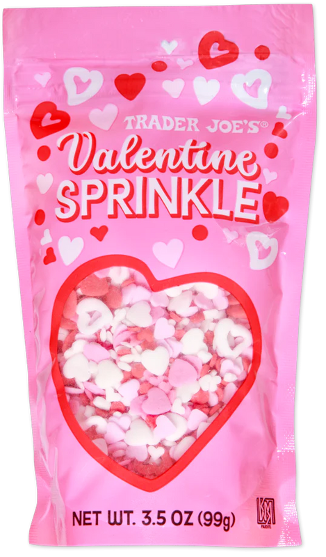 Valentine Sprinkles 3.5 oz Sweet & Colorful