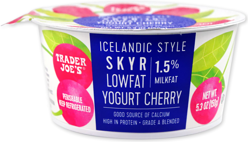 Lowfat Cherry Skyr Yogurt Icelandic Style High Protein Creamy 5.3 Oz