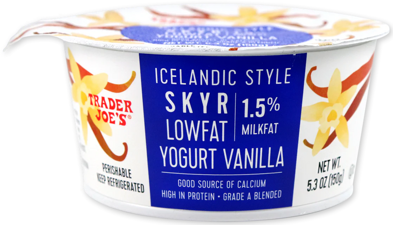 Lowfat Vanilla Skyr Yogurt Icelandic Style High Protein Creamy
