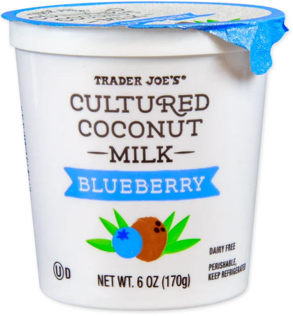 Blueberry Cultured Coconut Milk Dairy Free Yogurt Alternative 5.3 Oz