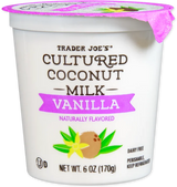 Vanilla Cultured Coconut Milk Dairy Free Yogurt Alternative 5.3 Oz