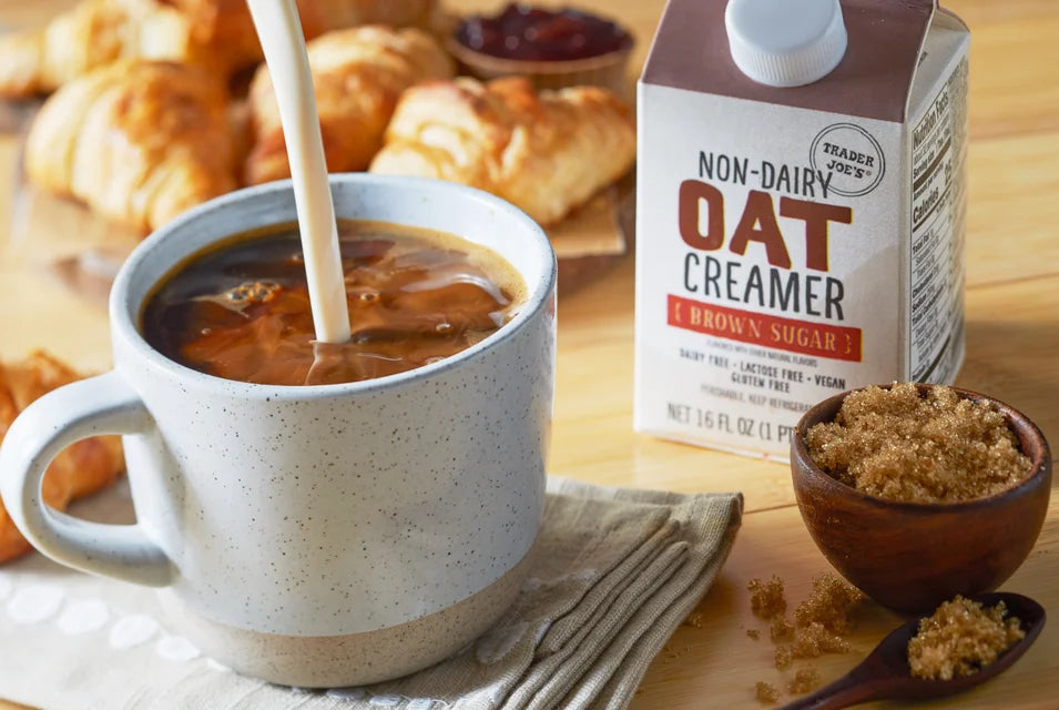 Brown Sugar Oat Creamer Non Dairy Vegan Coffee Creamer 16 Fl Oz