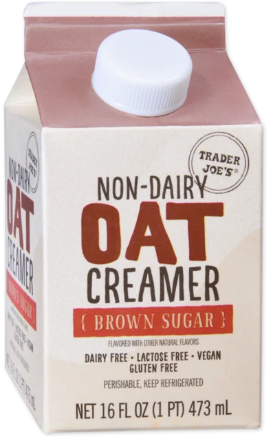 Brown Sugar Oat Creamer Non Dairy Vegan Coffee Creamer 16 Fl Oz