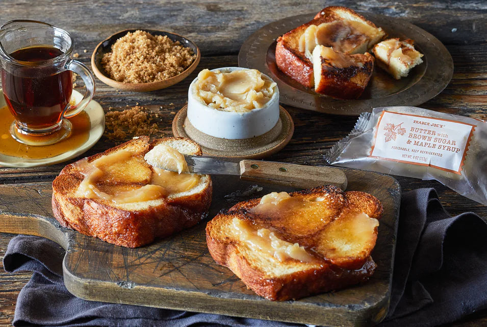 Butter with Brown Sugar & Maple Syrup Sweet Creamy Spread 4 Oz
