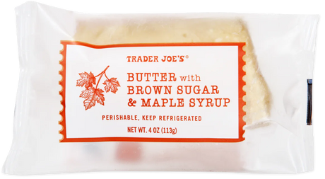 Butter with Brown Sugar & Maple Syrup Sweet Creamy Spread 4 Oz
