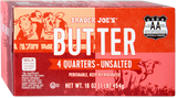 Unsalted Butter Quarters Creamy Baking & Cooking Butter 16 Oz