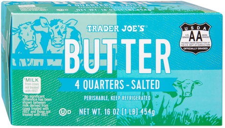 Salted Butter Quarters Creamy Cooking & Baking Butter 16 Oz