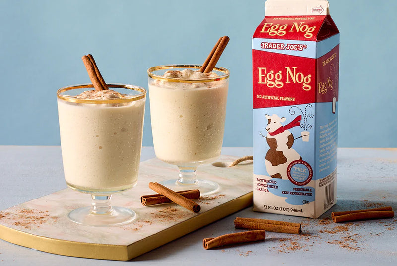 Classic Egg Nog Creamy Holiday Drink Rich Nutmeg Flavor 32 Fl Oz