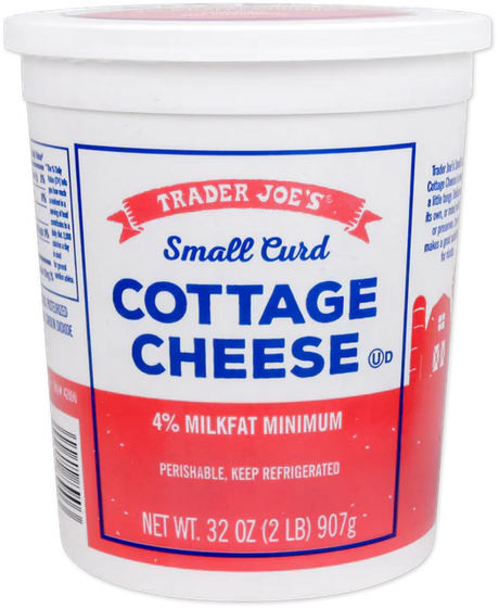 Small Curd Cottage Cheese Creamy High Protein Fresh Dairy 32 Oz