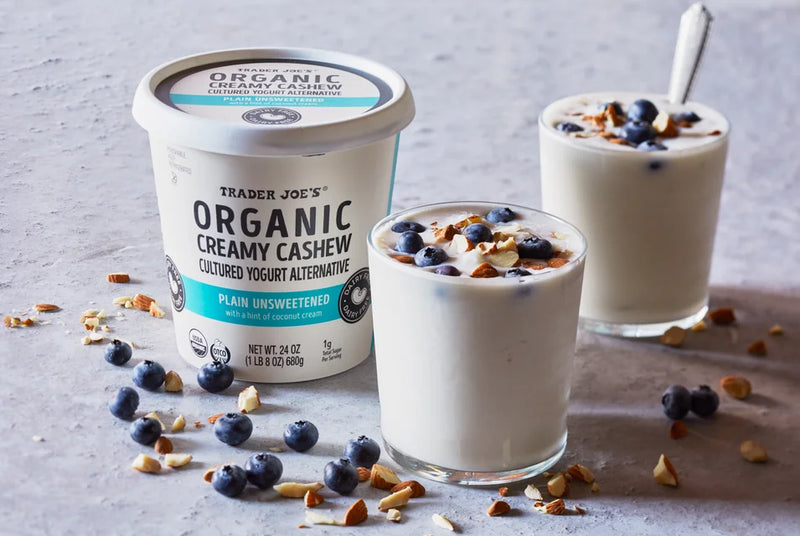 Organic Cashew Yogurt Alternative Plain Unsweetened Dairy Free 24 Oz