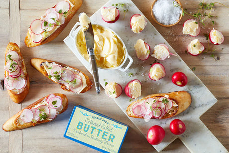 Cultured Salted Butter Creamy French Style Baking Butter 8.8 Oz