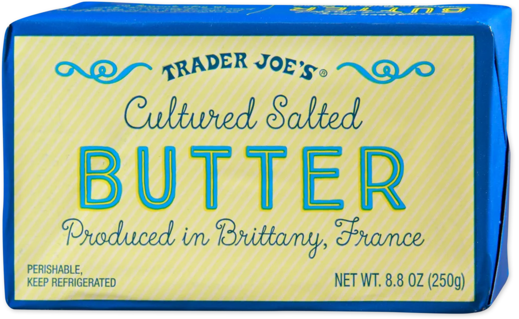 Cultured Salted Butter Creamy French Style Baking Butter 8.8 Oz
