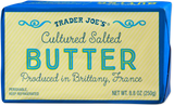 Cultured Salted Butter Creamy French Style Baking Butter 8.8 Oz