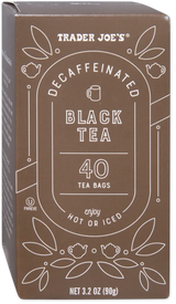 Decaffeinated Black Tea Bold African Caffeine Free 40 Bags