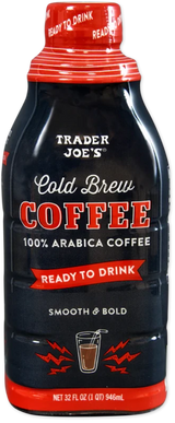 Ready To Drink Cold Brew Coffee Smooth Arabica 32 Fl Oz