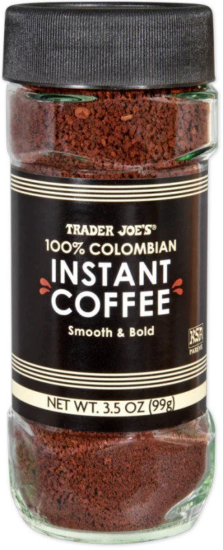 100% Colombian Instant Coffee  Smooth Rich Quick Dissolve 3.5 Oz