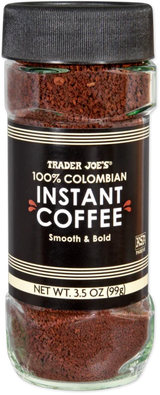 100% Colombian Instant Coffee  Smooth Rich Quick Dissolve 3.5 Oz