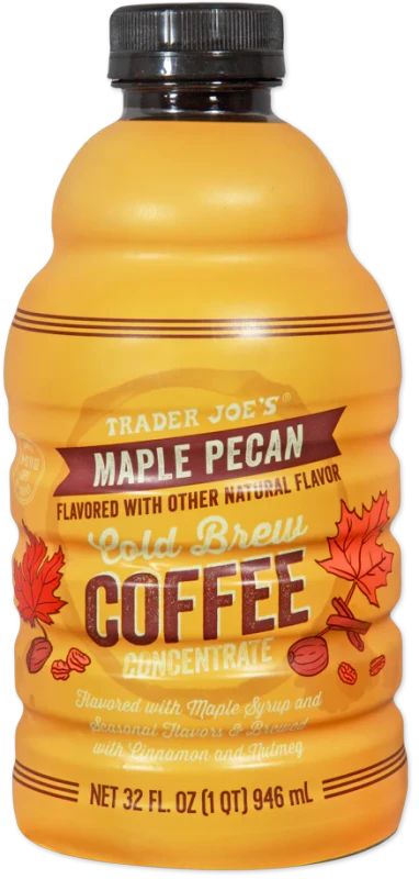 Maple Pecan Cold Brew Coffee Concentrate Smooth Arabica 32 Fl Oz