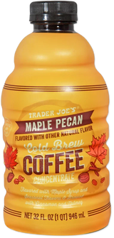 Maple Pecan Cold Brew Coffee Concentrate Smooth Arabica 32 Fl Oz
