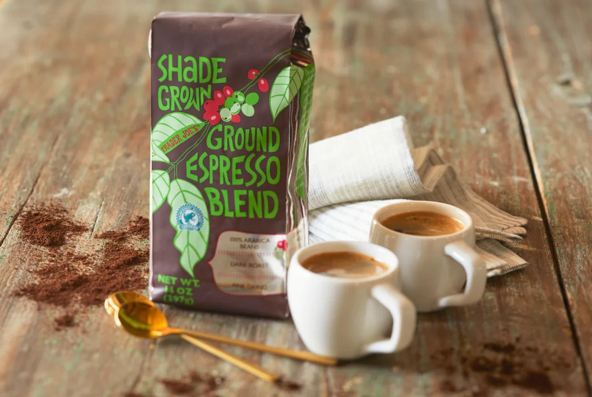 Shade Grown Espresso Blend 14 Oz Arabica Dark Roast Smooth