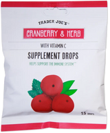 Cranberry & Herb Supplement Drops 15 Count Immune Support