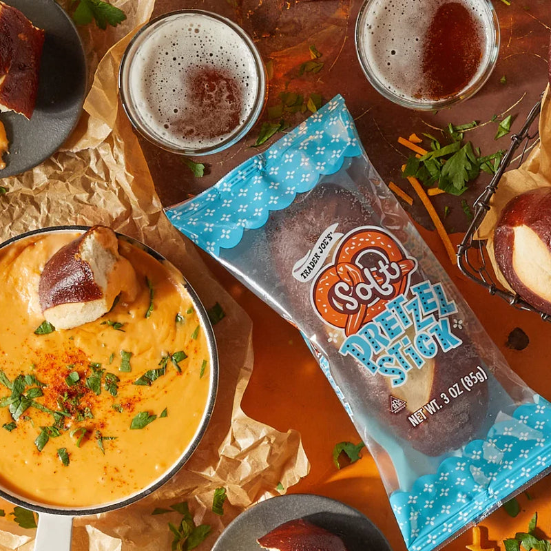 Soft Pretzel Stick 3 Oz Bakery Style Yeasty Snack Bread