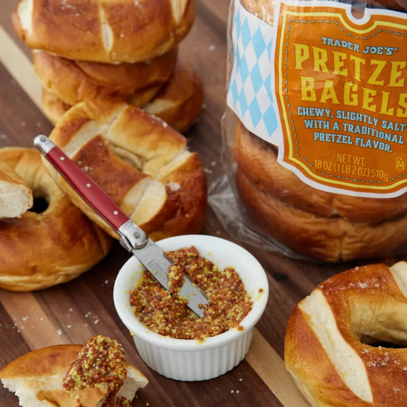 Pretzel Bagels 18 Oz Soft Chewy Pretzel Style Bagels