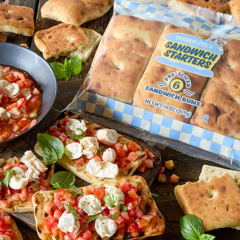 Sandwich Starters 14 Oz Pre-Sliced Connected Sandwich Buns