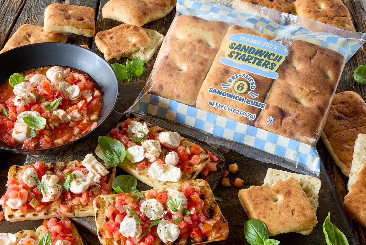Sandwich Starters 14 Oz Pre-Sliced Connected Sandwich Buns