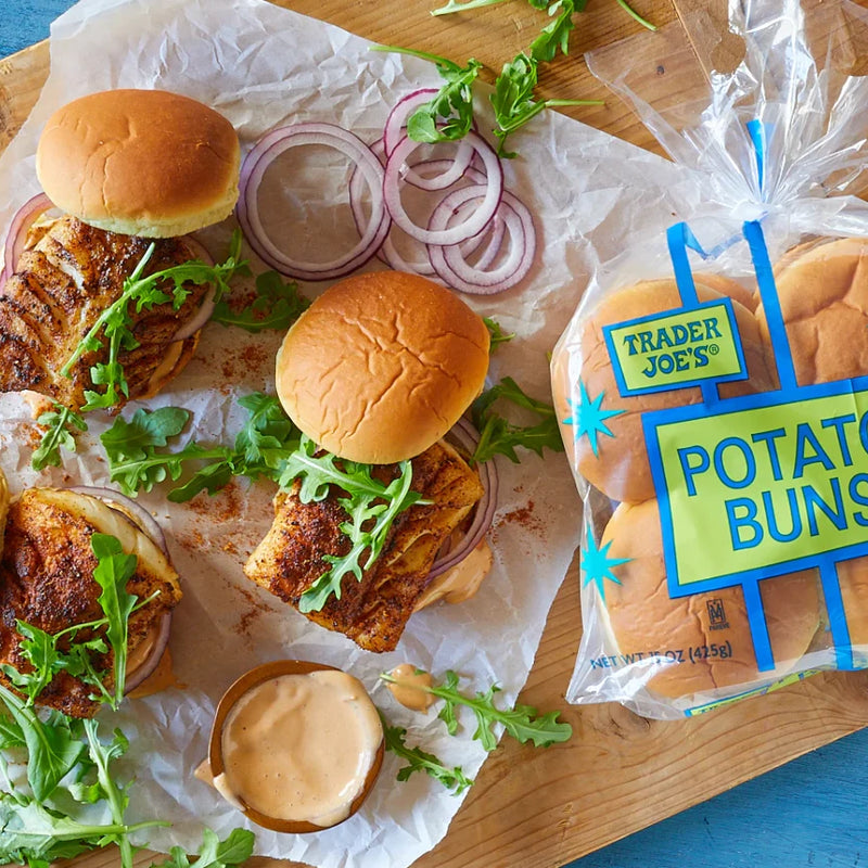 Potato Buns 15 Oz Soft Burger Buns with Potato Flour