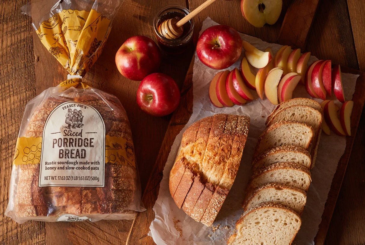 Sliced Porridge Bread 17.63 Oz Soft Sourdough Oat & Rye Bread