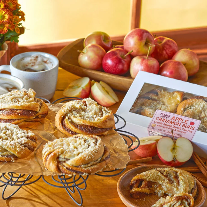 Apple Cinnamon Buns 8.46 Oz Danish-Style Filled Pastries