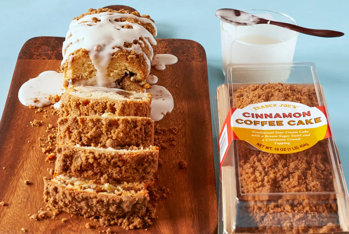 Cinnamon Coffee Cake 16 Oz Moist Brown Sugar Crumble Cake