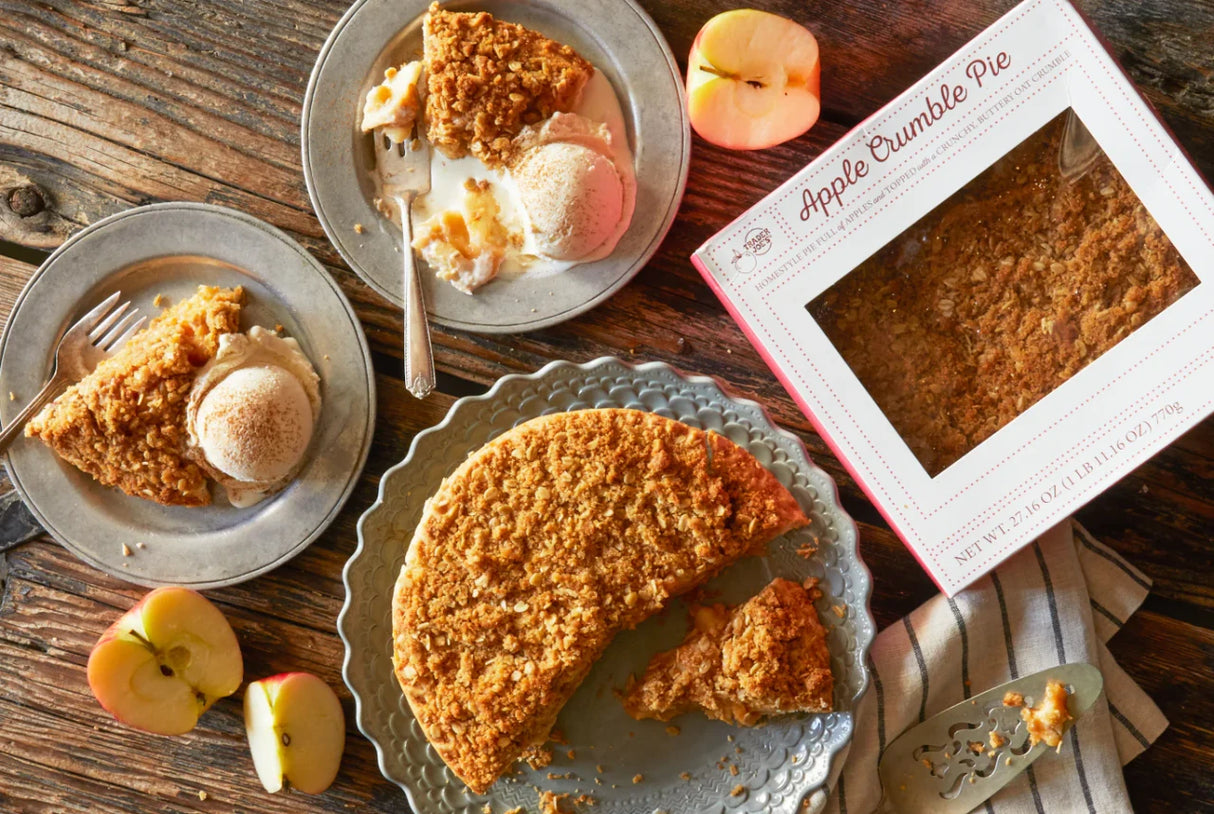 Apple Crumble Pie 27.161 Oz Buttery Oat Topped Cinnamon Apple Pie